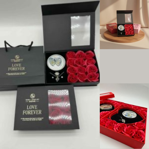Love Forever Pearl and Rose Gift Box